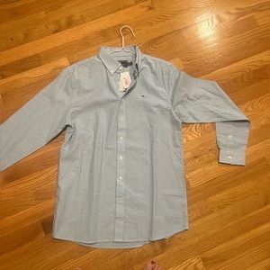 NWT vineyard vines boys, whale button down shirt, oxford coastline.